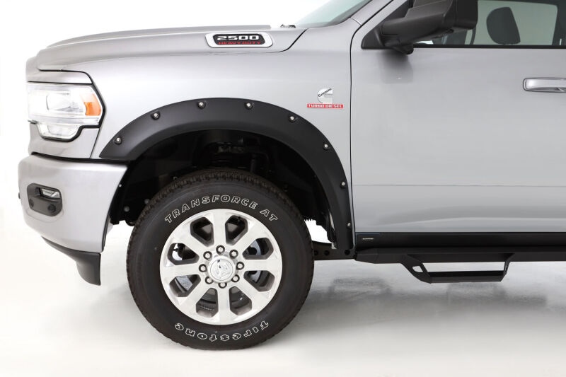 Dodge RAM 3500 Fender Flares - Husky Liners - Pocket Style - Matte-Black - `19-`25